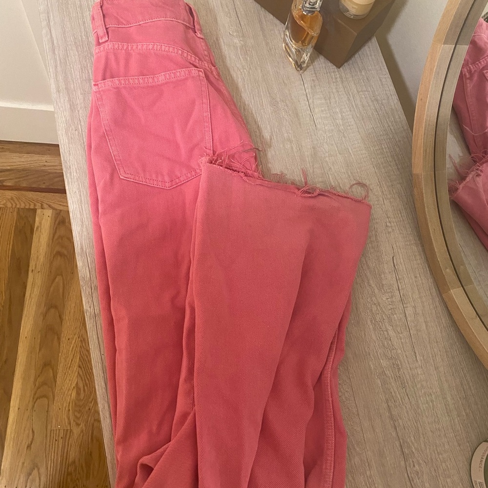Zara pink jeans